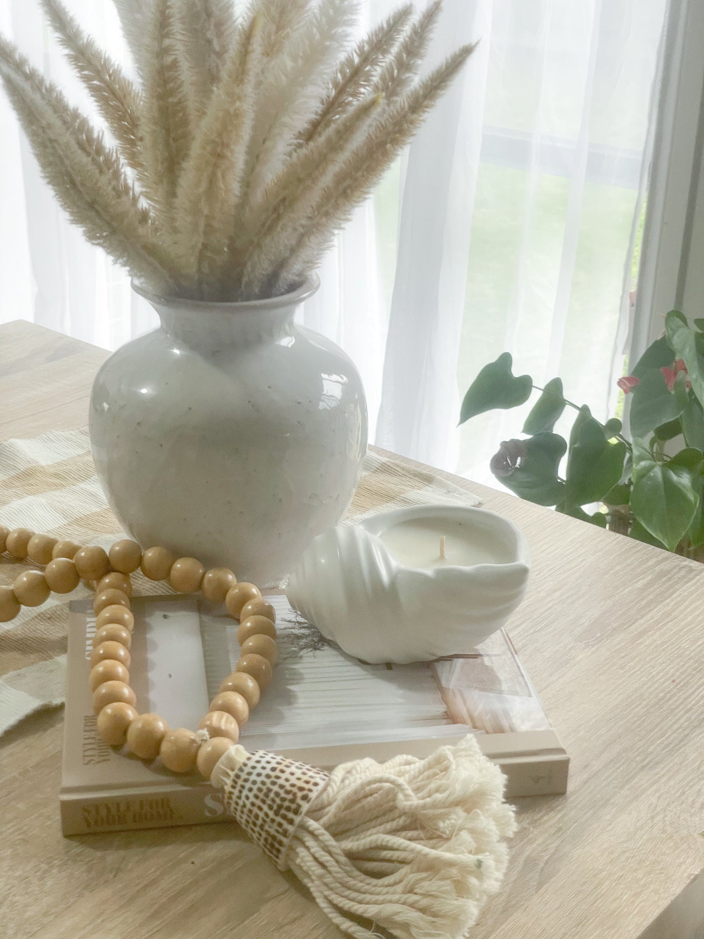 Seashell Candle