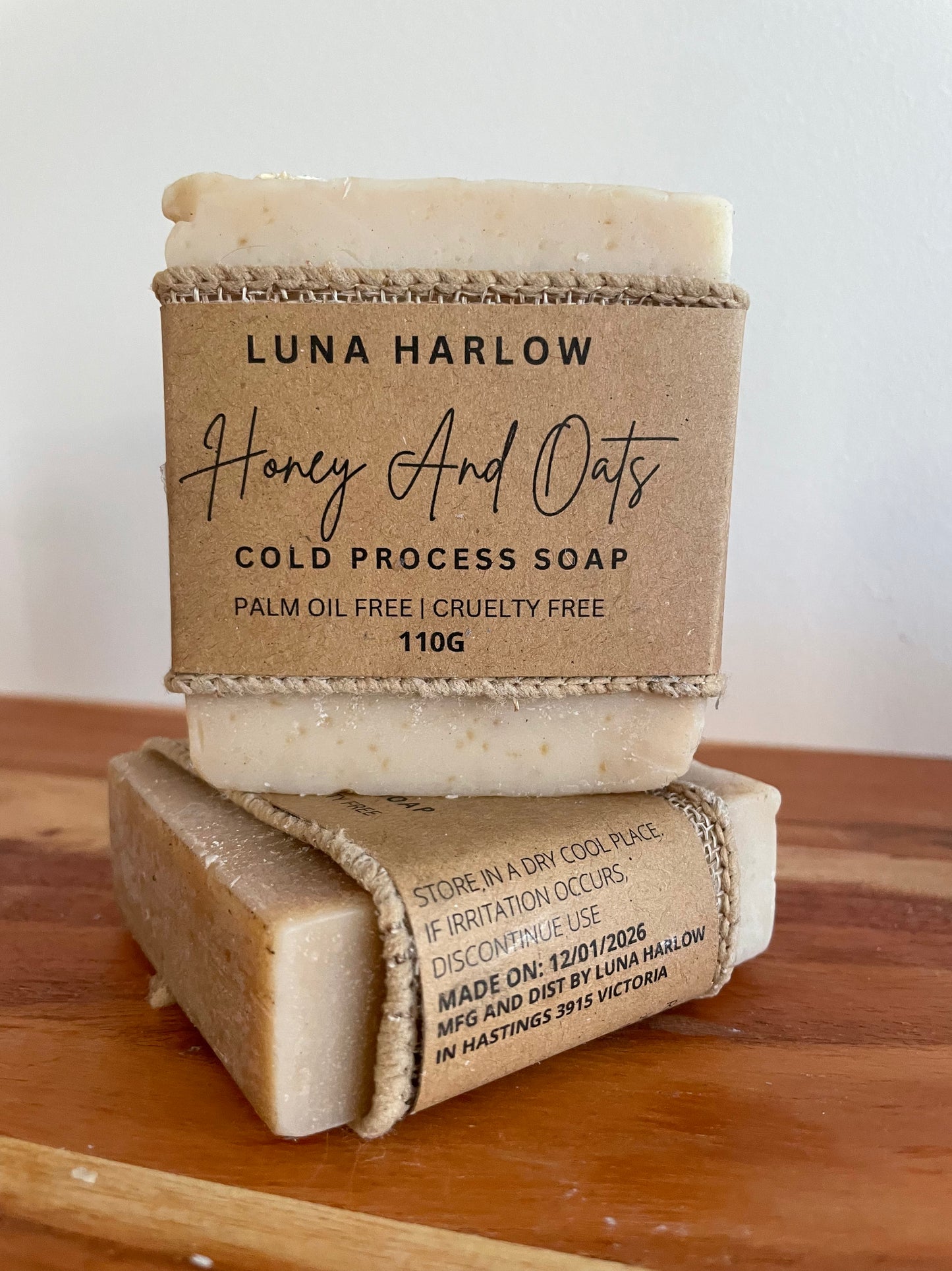 Honey and Oat Soap