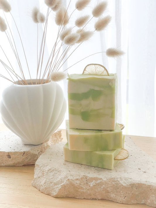Coconut & Lime Cold Process Soap
