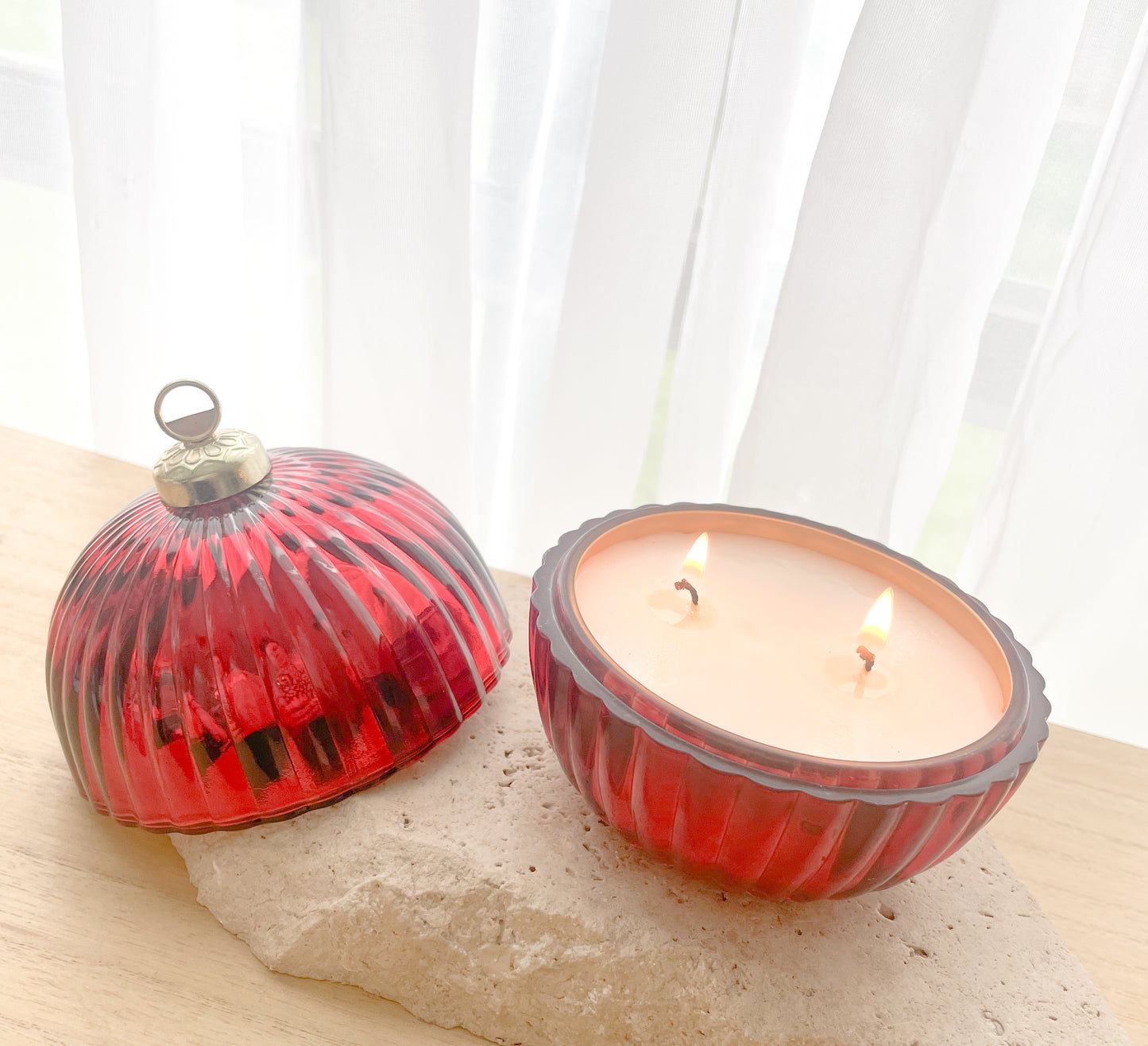 Christmas Bauble Candle