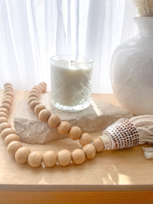 Crystal Glass Candle