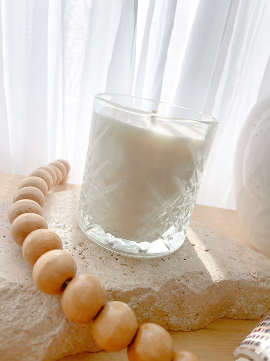 Crystal Glass Candle