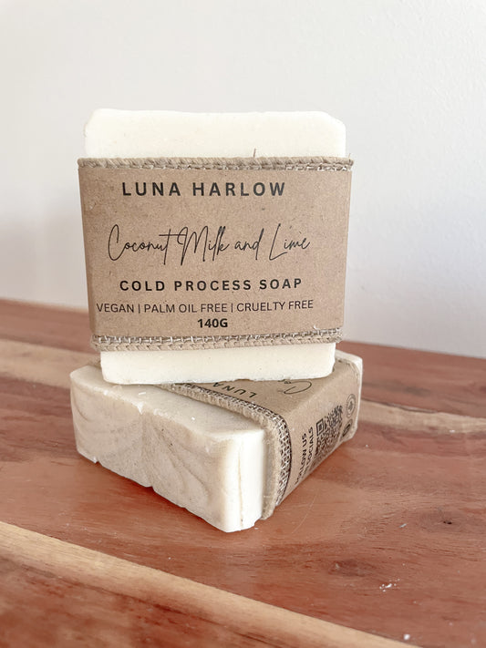Coconut Milk and Lime Soap