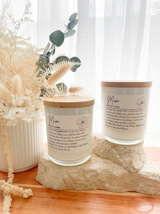 Mother's Day Candle - Mum